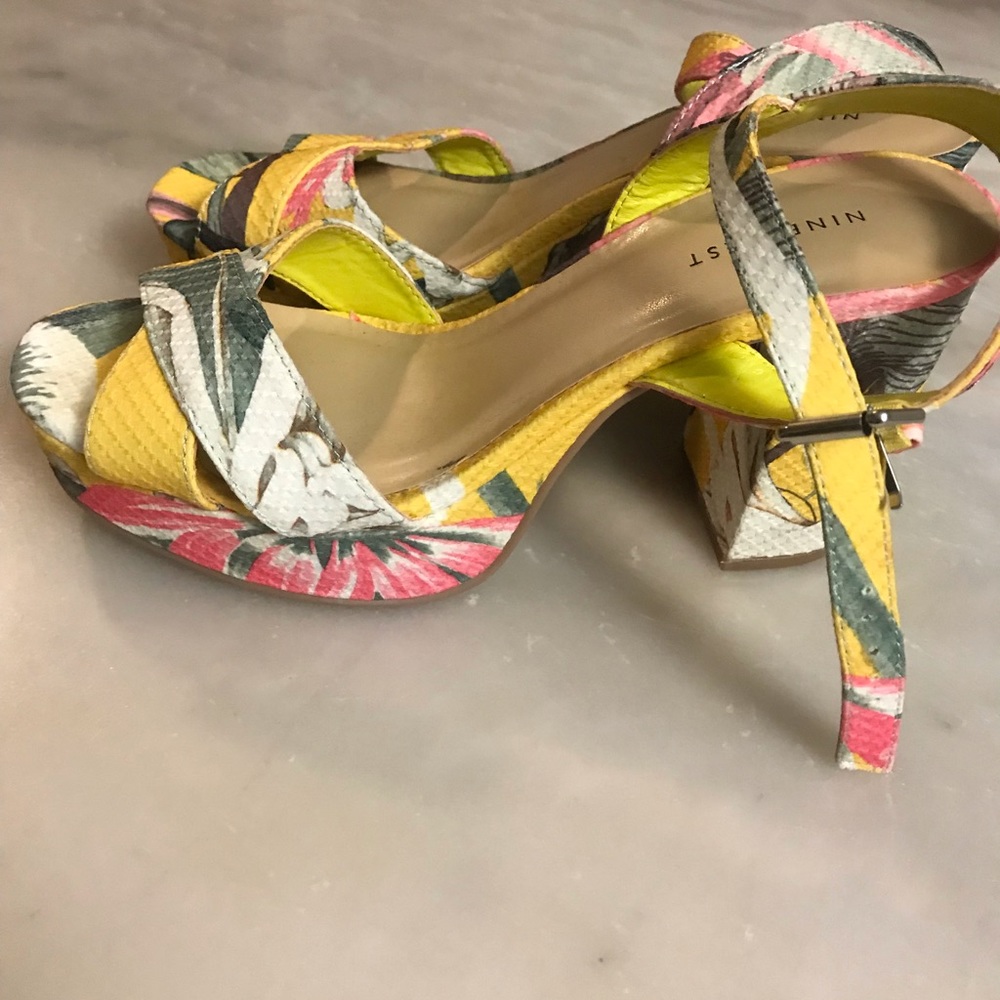 Nine West Yellow Shoes